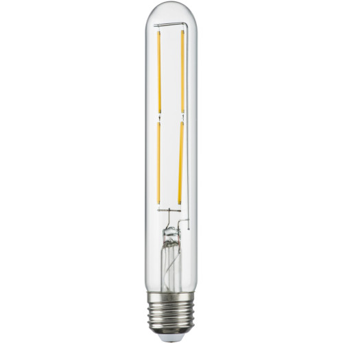 Лампа светодиодная филаментная Lightstar LED Filament E27 6W 3000K трубчатая прозрачная 933902