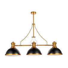 Подвесная люстра Lumina Deco Ettore LDP 710-3 BK+MD