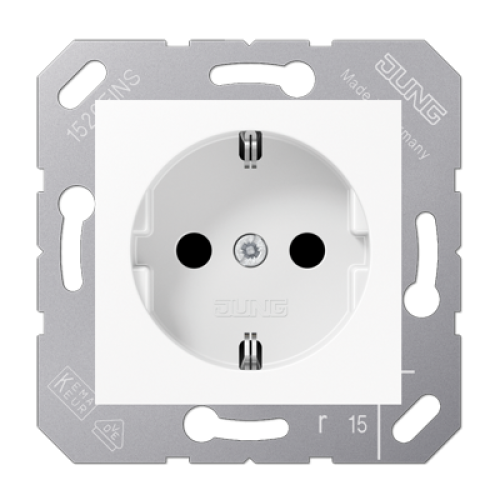 Розетка Schuko Jung CD5120BFWW