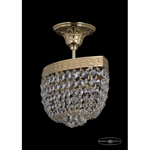 Люстра на штанге Bohemia Ivele Crystal 19283/35IV G