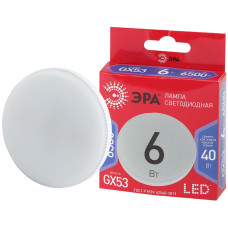 Лампа светодиодная Эра GX53 6W 6500K LED GX-6W-865-GX53 R Б0045331