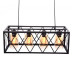 Подвесная люстра Lumina Deco Nortis LDP 11535-4 BK