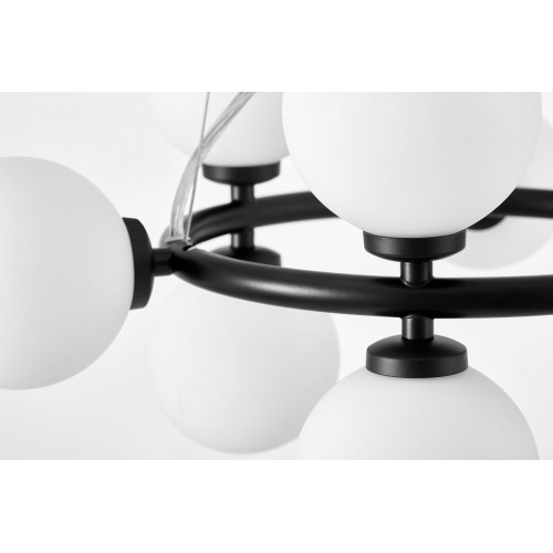 Подвесная люстра Lumina Deco Marsiada LDP 6033-9 BK