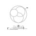 Потолочный светильник Freya Cosmic Market FR10015CL-L94WB