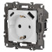 Розетка со шторками с USB type-A+C Эра 12-4108-01М Б0067711