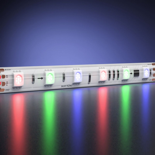 Светодиодная лента Maytoni Led Strip 24В 5050 14,4Вт/м RGB 5м IP65 201247 Светодиодная лента Maytoni Led Strip 24В 5050 14,4Вт/м RGB 5м IP65 201247