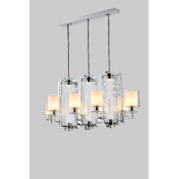 Подвесная люстра iLamp King RM6201-8P CR+CL