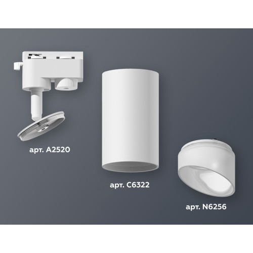 Трековый однофазный светильник Ambrella Light Track System XT6322180 (A2520, C6322, N6256)