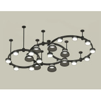 Комплект подвесного светильника Ambrella Light Techno Ring XR92222010 (A9222, A9227, C9233, C9242, C9238, C9232, N8141, N8118)