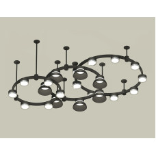 Комплект подвесного светильника Ambrella Light Techno Ring XR92222010 (A9222, A9227, C9233, C9242, C9238, C9232, N8141, N8118)