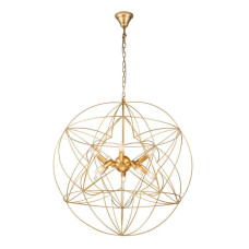 Подвесная люстра iLamp Element 8777-800 Gold