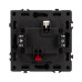 Механизм выключателя одноклавишный непроходной Arlight LED SWT-NOBE-MK01-SFPL-L-BK (230V, 10A) 054258