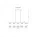 Подвесная люстра iLedex Link 4778-90 MBK+SGD