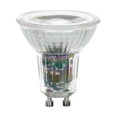 Лампа светодиодная диммируемая Eglo GU10 5W 3000K прозрачная 11541