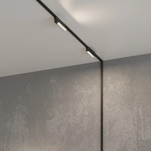 Трековый магнитный однофазный светильник Denkirs Air linear DK5363-BK