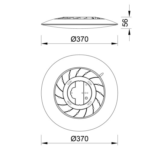 Потолочный светильник Mantra Slim 8691