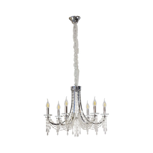 Подвесная люстра AM Group VIORE SP6 Chrome