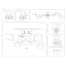 Потолочная люстра Ambrella Light Comfort LineTech FL4834