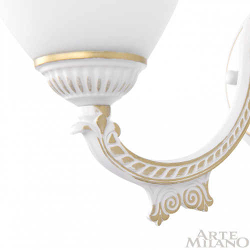 Бра Arte Milano 342837/1W WT+G
