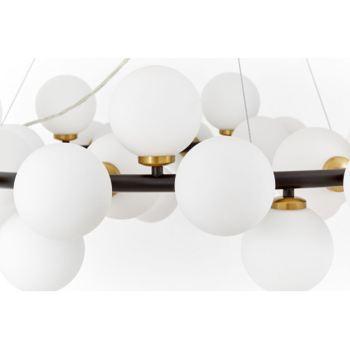 Подвесная люстра Lumina Deco Marsiada LDP 6033-40 BK+MD