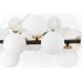 Подвесная люстра Lumina Deco Marsiada LDP 6033-40 BK+MD