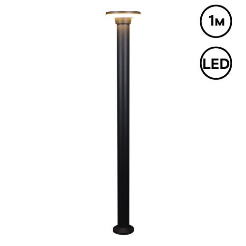 Ландшафтный светильник Reluce 09974-0.7-001JH 1,0M LED12W BK RLOS