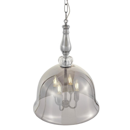 Подвесная люстра Lumina Deco Helmetti LDP 6821-4 CHR