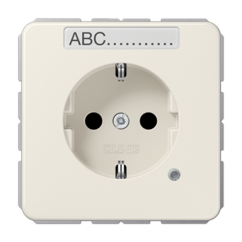 Розетка Schuko с индикатором режима работы Jung CD1520BFNAKO