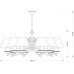 Люстра на штанге Kutek San Marino Lampshade SAN-ZW-10(P/A)CR