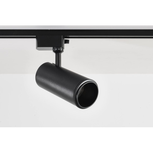 Трековый однофазный светильник Crystal Lux CLT 0.31 021 BK 3CCT ZOOM