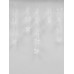 Светодиодная гирлянда (UL-00001410) Uniel занавес 220V белый ULD-E5505-196/DTK WHITE-BLUE IP20 STARS-1