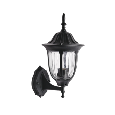 Уличный настенный светильник ЭРА Галатея GBW-105-BL-0380 230В Е27 IP54 чёрный вверх Б0071482
