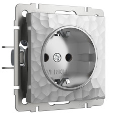 Розетка Werkel Hammer серебряный 4690389162824