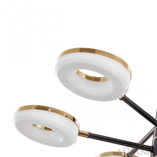 Люстра на штанге Arte Milano Ferrara 276699/6 BK/GD