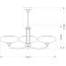 Подвесная люстра Kutek Decor DEC-ZW-3 (P)