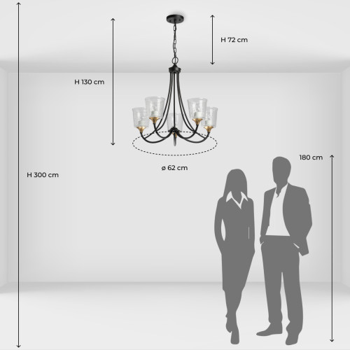 Подвесная люстра MW-Light Альгеро 285012405
