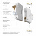 Автоматический выключатель 1P 63 A C 6 кА Werkel W901P636 4690389192760 a062540