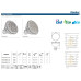 Лампа светодиодная Kanlux LED60 GX5.3 3W 6400К 7841