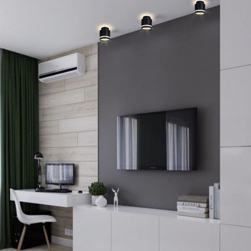 Накладной светильник Reluce 53001-9.5-001IL GX53+LED3W BK