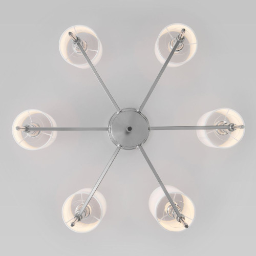 Люстра на штанге Eurosvet Brielle 60132/6 хром