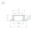 Профиль Arlight LINE-2308-F-2000 WHITE 044237(1)