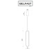 Подвесной светильник Belfast Nevis 86227-1W-41 BR