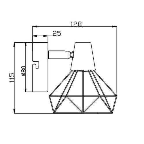 Спот Rivoli Craquelure 7008-701 Б0038124