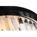 Подвесная люстра Delight Collection 1920s Odeon KR0387P-6B/P black/clear