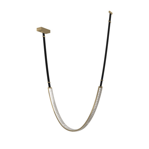 Подвесной светильник Delight Collection MD24083001-1F black/gold