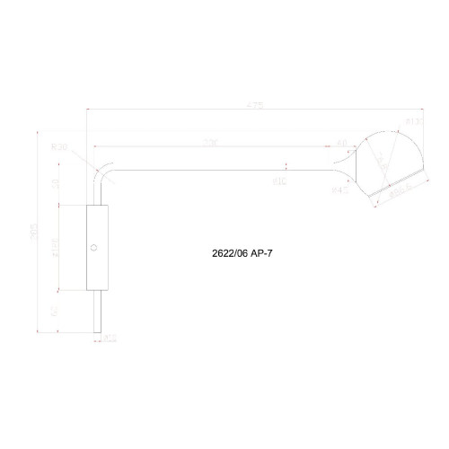 Бра Divinare Ull 2622/06 AP-7