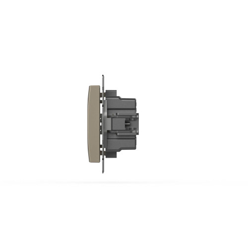 Розетка USB 5V 2,1A 2-я ELBI Zena Vega 609-012500-143