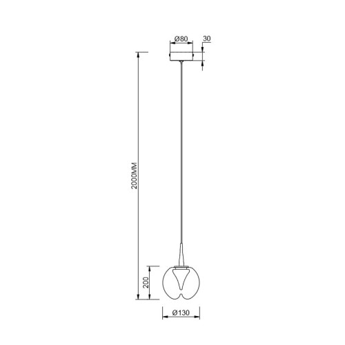 Подвесной светильник Mantra Andromeda 9077