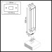 Ландшафтный светильник Odeon Light Nature Twinset 7117/12GLA