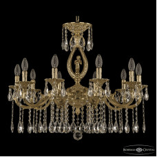 Подвесная люстра Bohemia Ivele Crystal Verona 72401/10/250 A G FA4M